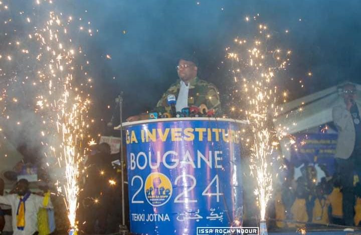 Présidentielle 2024 : investiture de Bougane Guèye Dany
