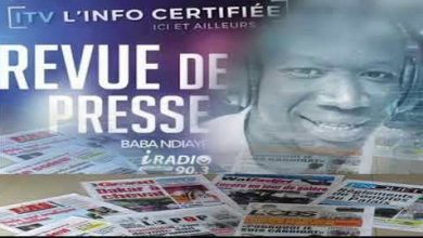 Baba Ndiaye revue de presse en wolof sur IRADIO