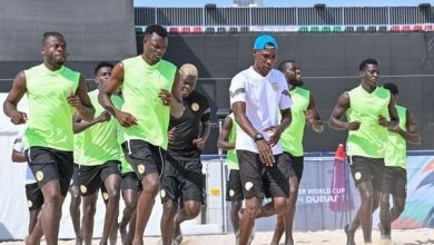 Les Lions du Beach Soccer au Mondial à Dubaï
