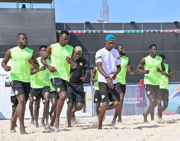 Les Lions du Beach Soccer au Mondial à Dubaï