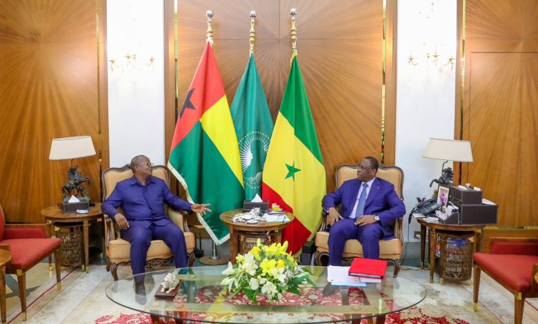 Le président Embalo de Guinée Bissau hôte de Macky Sall