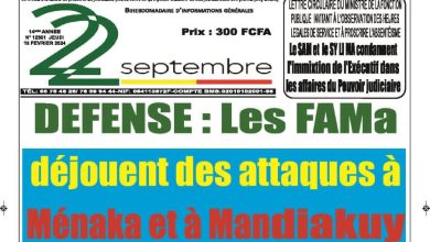 La revue de presse malienne du jeudi 15 février 2024