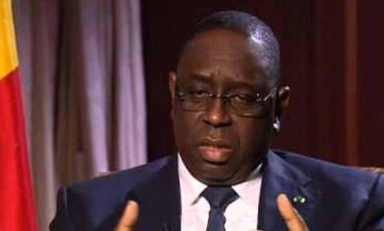 Le Président Macky Sall Sénégal