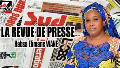 Habsa Elimane Wane revue de presse en wolof sur SUD FM