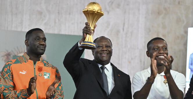 Le président Ouattara fête les Champions d'Afrique ivoiriens