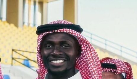 Sadio Mané fête l'Arabie Saoudite