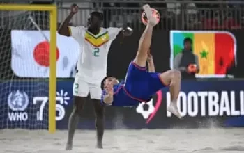 Sénégal Japon Mondial beach soccer