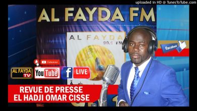 El Hadj Oumar Cissé revue de presse en wolof sur AL FAYDA FM