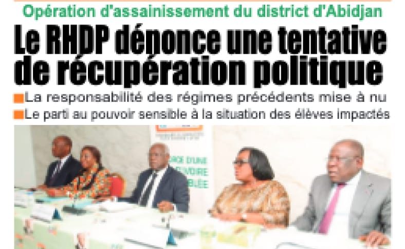La revue de presse ivoirienne du samedi 02 mars 2024