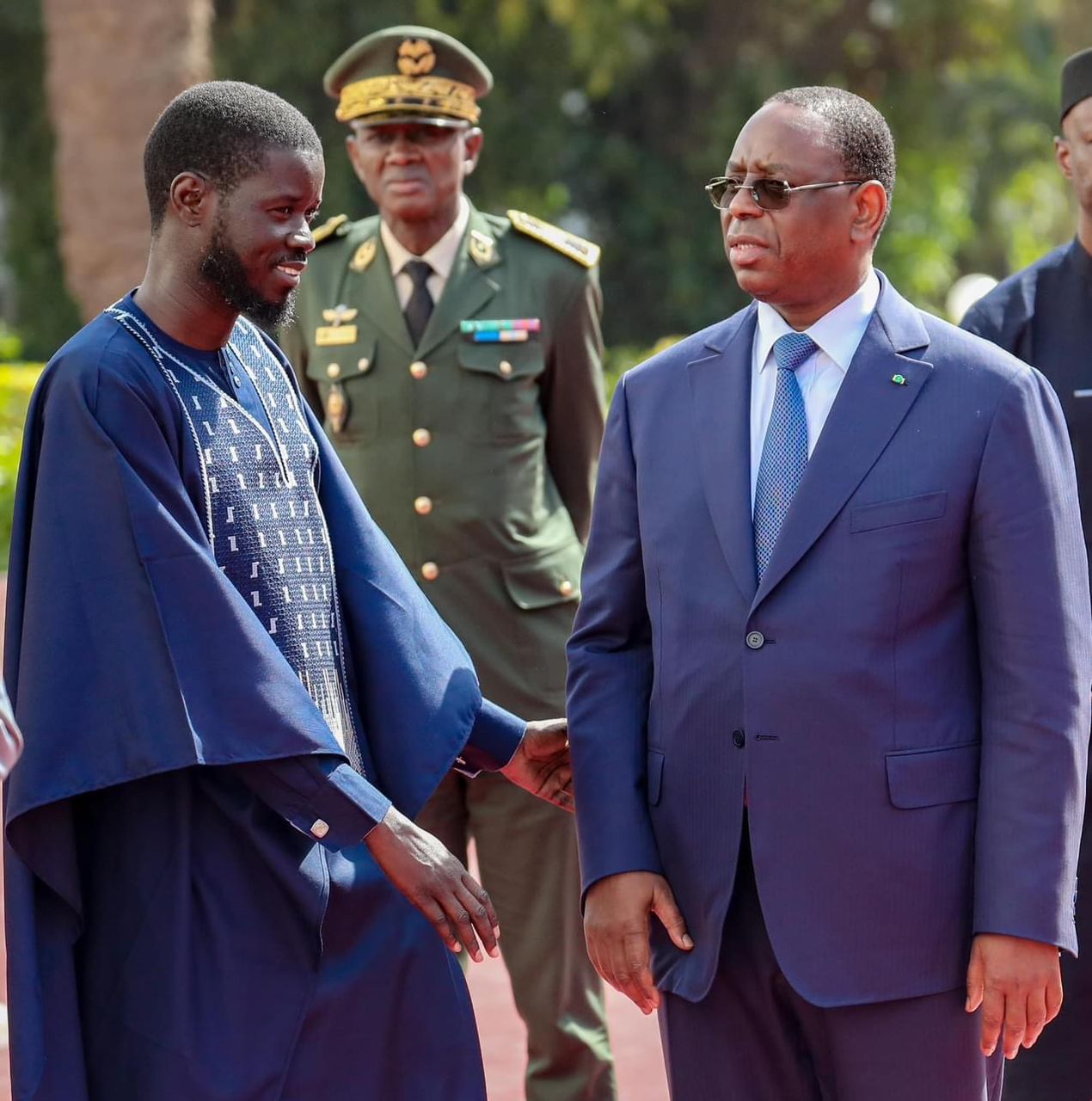 Le Président Macky Sall et son successeur Bassirou Diomaye Faye