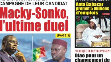 La revue de presse sénégalaise du lundi 18 mars 2024