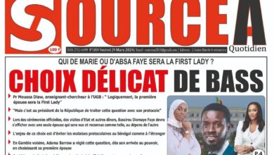 revue de presse sénégalaise du vendredi 29 mars 2024