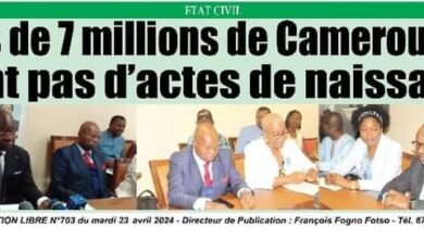 Revue de presse camerounaise du mercredi 24 avril 2024