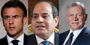 Macron, Abdallah II et Al-Sissi signent une tribune pour un cessez-le-feu à Gaza