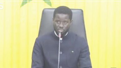 Le Président Bassirou Diomaye Faye
