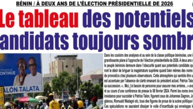 Bénin : la revue de presse du mercredi 24 avril 2024