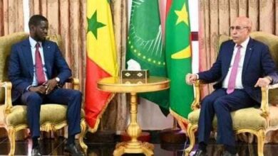 Le Président Bassirou Diomaye Faye en visite à Nouakchott