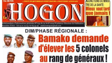 Revue de presse malienne du mercredi 24 avril 2024