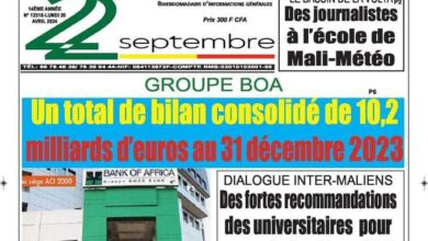 Revue de presse malienne du lundi 29 avril 2024