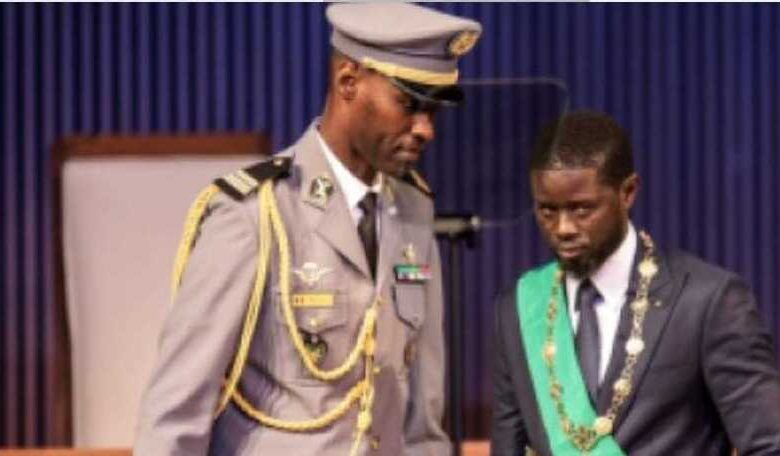 Le Colonel Birane Dièye avec le Président Bassirou Diomaye Faye