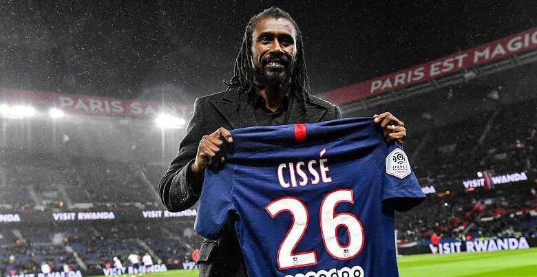 Aliou Cissé honoré par le PSG au Parc des Princes