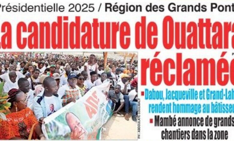 Revue de presse ivoirienne du lundi 13 mai 2024