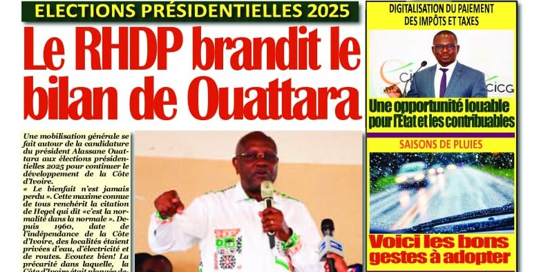 Revue de presse ivoirienne du mercredi 29 mai 2024