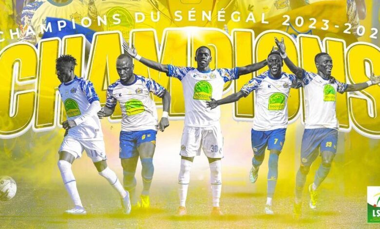 Tengueth FC sacré champion de la Ligue 1 sénégalaise