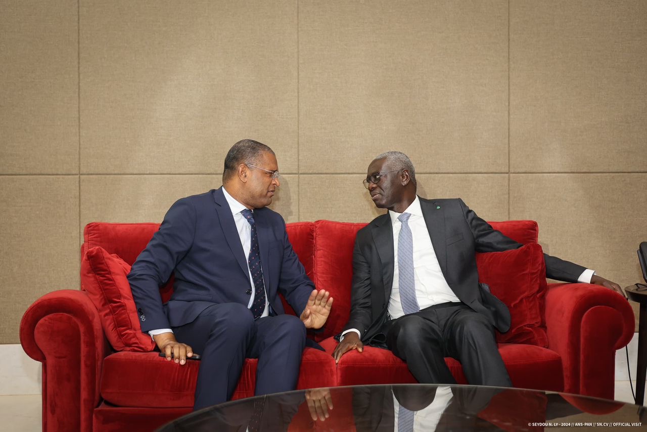Amadou Mame Diop reçoit son homologue du Cap Vert