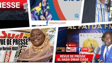 Radios sénégalaises : revue de presse en wolof, AL FAYDA, IRADIO, REWMI, RFM, SUD FM, ZIK FM et 2ATV