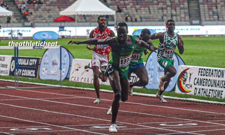 Louis-François Mendy champion d'Afrique du 110 m haies