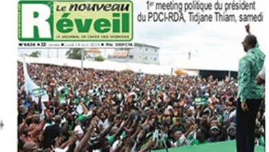 Revue de presse ivoirienne du lundi 24 juin 2024