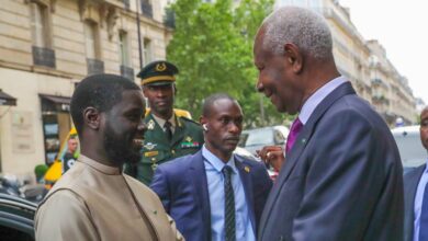 Le Président Bassirou Diomaye Faye et le Président Abdou Diouf