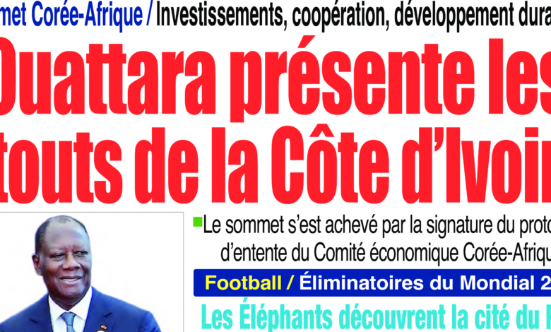 Revue de presse ivoirienne du jeudi 6 juin 2024