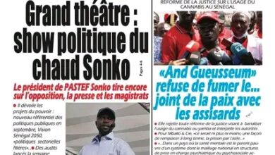 Revue de presse sénégalaise du lundi 11 juin 2024