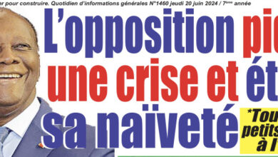 Revue de presse ivoirienne du jeudi 20 juin 2024