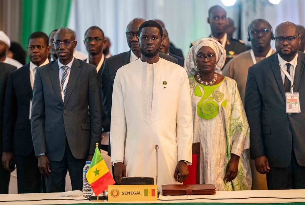 L'ancrage du Sénégal dans la CEDEAO réaffirmé par le Président Bassirou Diomaye Faye