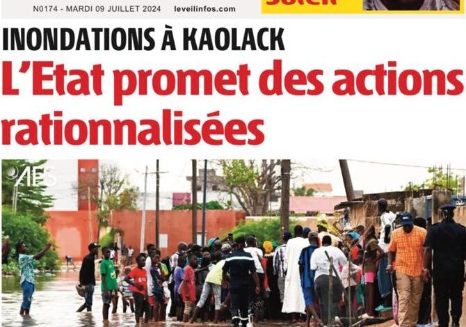 Revue de presse sénégalaise du mardi 09 juillet 2024