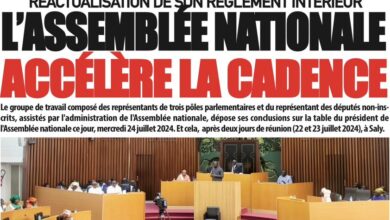 Revue de presse sénégalaise du mercredi 24 juillet 2024
