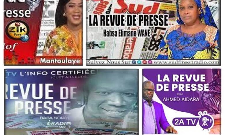 Revue de presse en wolof sur les radios sénégalaises