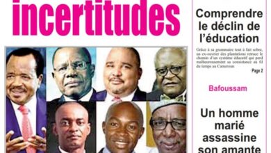 Revue de presse camerounaise du mardi 23 juillet 2024