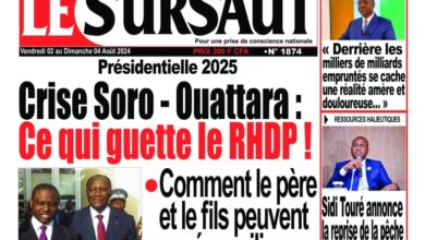 Revue de presse ivoirienne du vendredi 02 août