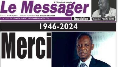 Revue de presse camerounaise du vendredi 09 août 2024