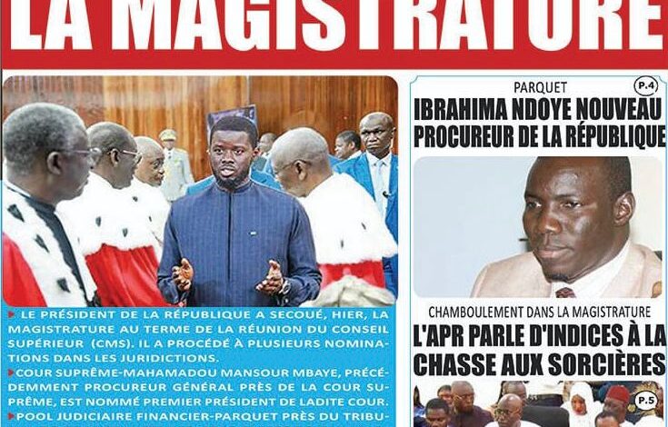 Revue de presse sénégalaise du samedi 10 août 2024