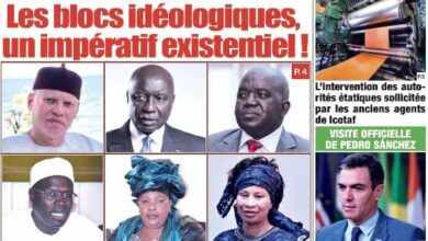 Revue de presse sénégalaise du lundi 26 août