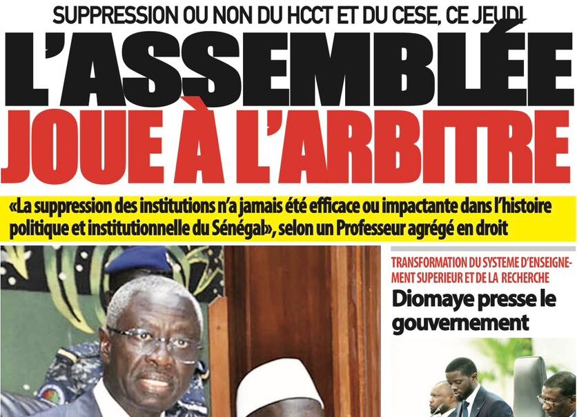 Revue de presse sénégalaise du jeudi 29 août 2024