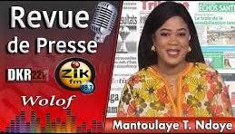 Revue de presse en wolof sur les radios sénégalaises sur RFM, ZIK FM, IRADIO, REWMI FM