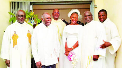 Mariage Laurent Gbagbo Nadine Bamba