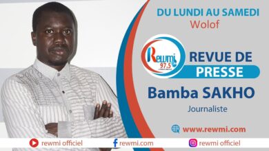 Revue de presse en wolof avec REWMI FM