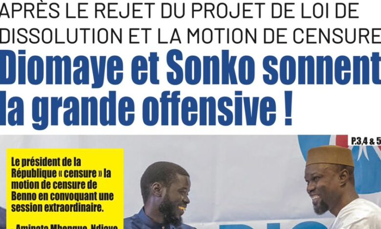 Revue de presse sénégalaise du jeudi 5 septembre 2024